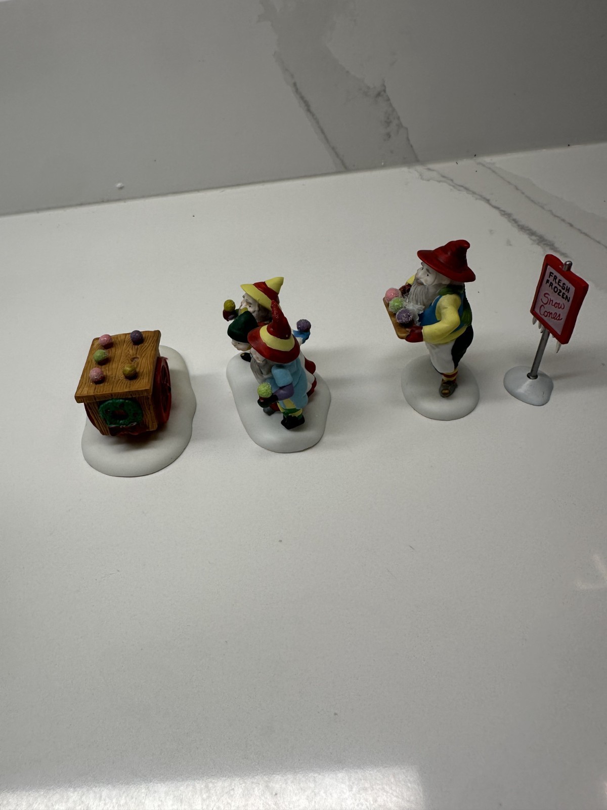 Dept 56 “Snow Cone Elves” North Pole Series Accessory #56375