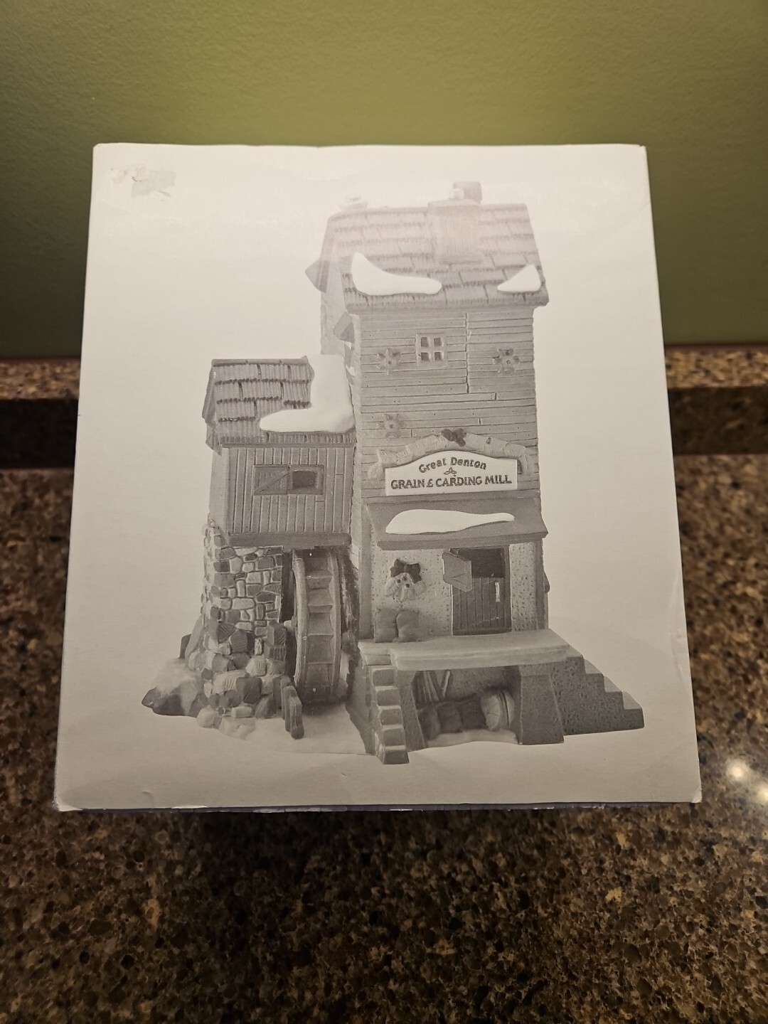 Department 56 GREAT DENTON MILL Dickens’ Village Series~ #58122 No Light Vintage
