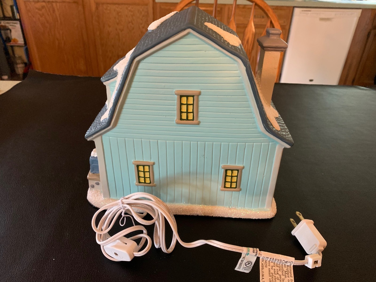 St. Nicholas Square-9″ Ice Cream Shop (2024) Ceramic Christmas Village