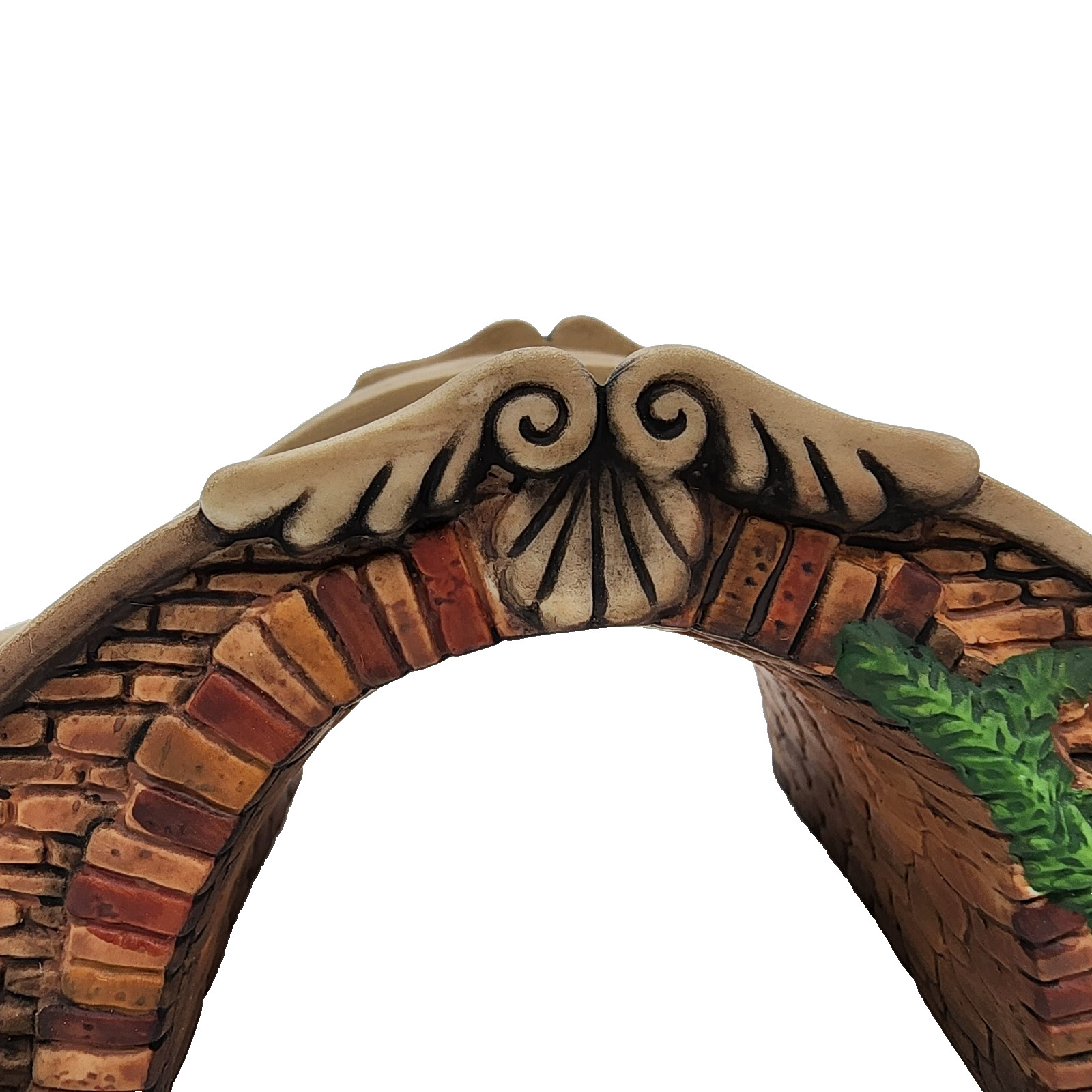 Holiday Time BRIDGE O’Well Novelty 7″L x 2.5″H porcelain Victorian