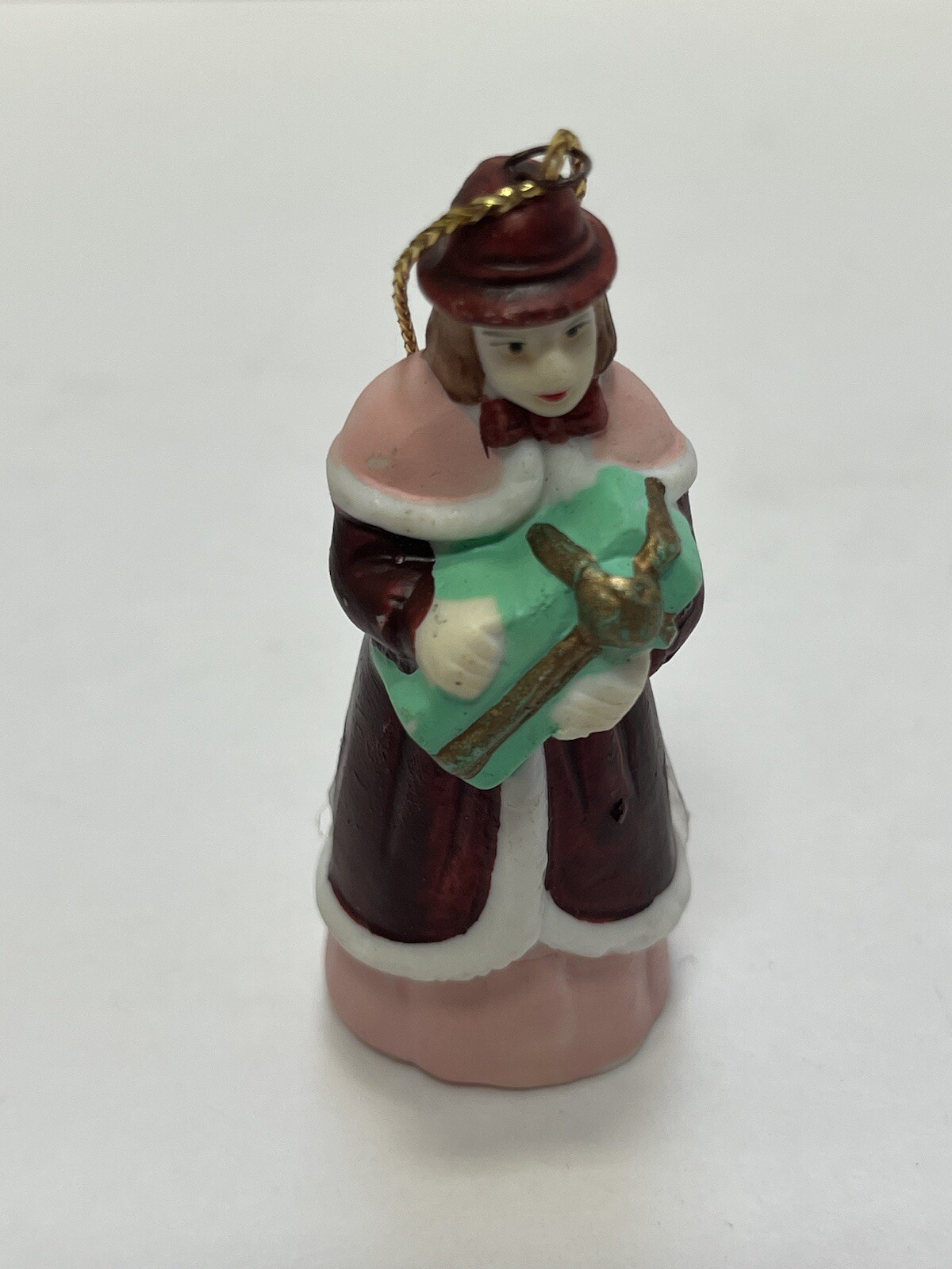 Shoppers Men Women w/ Gifts Presents Christmas Village Kmart 4 Figures Ornaments