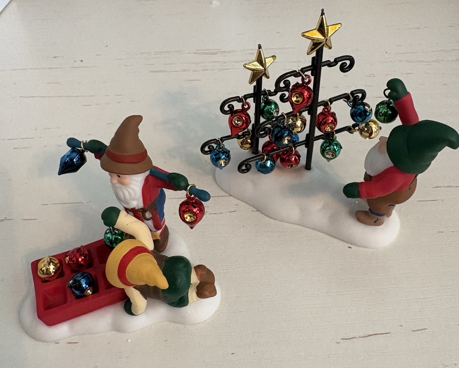 Dept 56 Heritage Christmas Village Accessories Don’t Break The Ornaments #56372