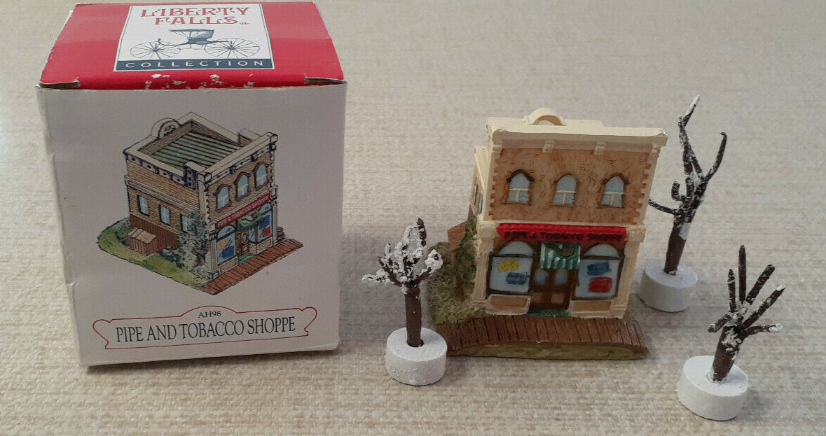 1994 Vtg. Liberty Falls Americana Collection Pipe and Tobacco Shoppe AH98
