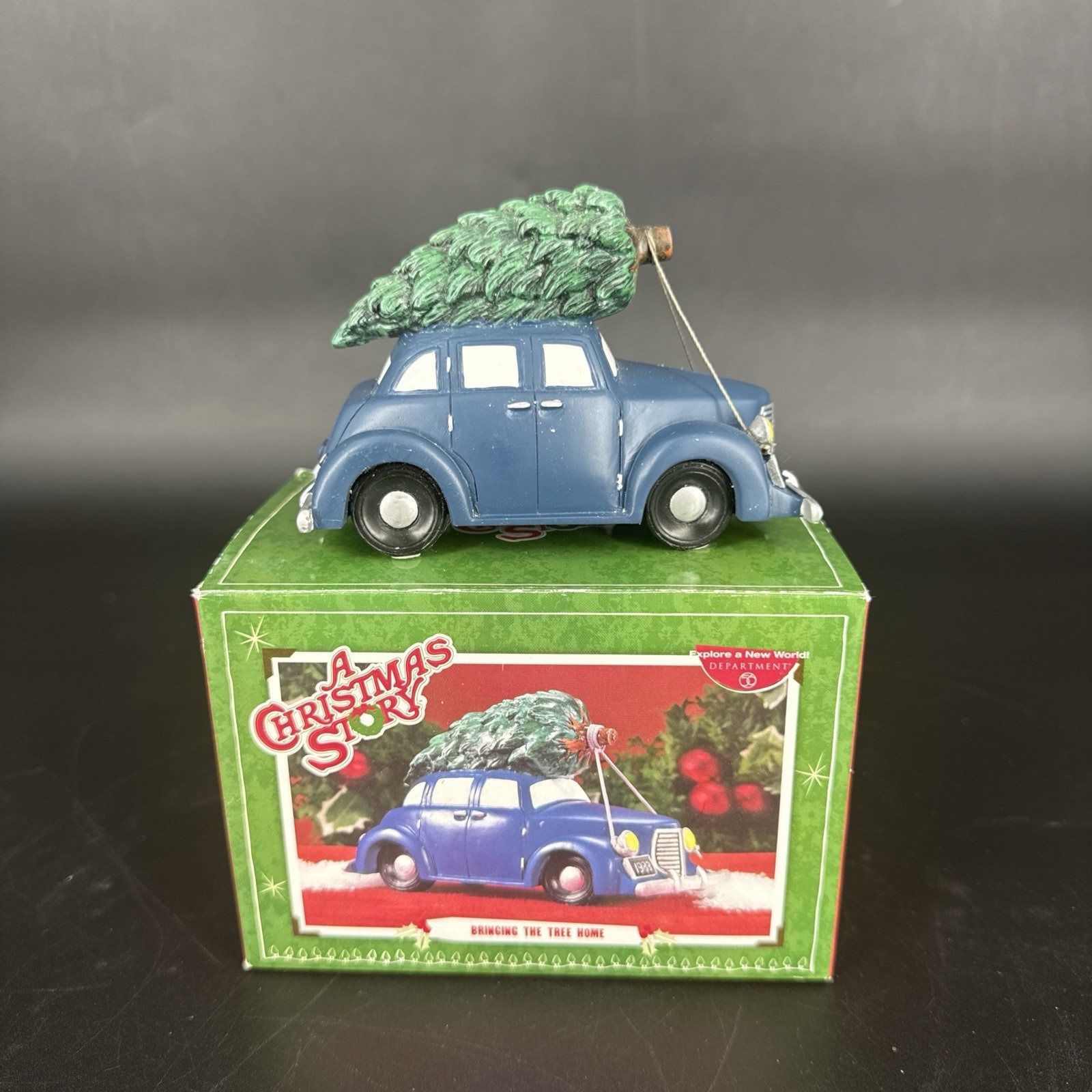 Dept 56 “ A Christmas Story” Bringing The Tree Home 2006 Retired Sears