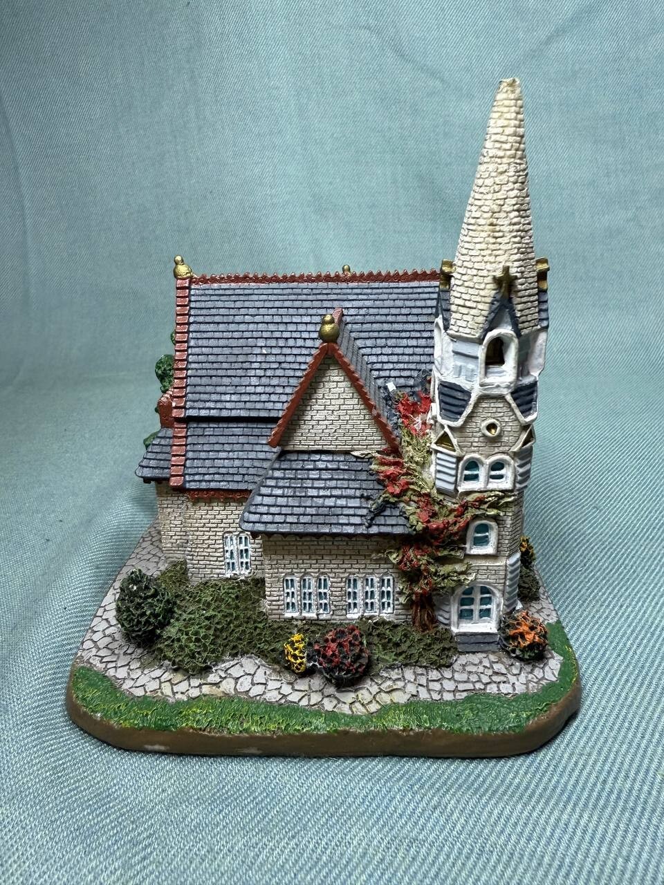 International Resourcing Services Inc. Church With Cross Christmas Village 5″