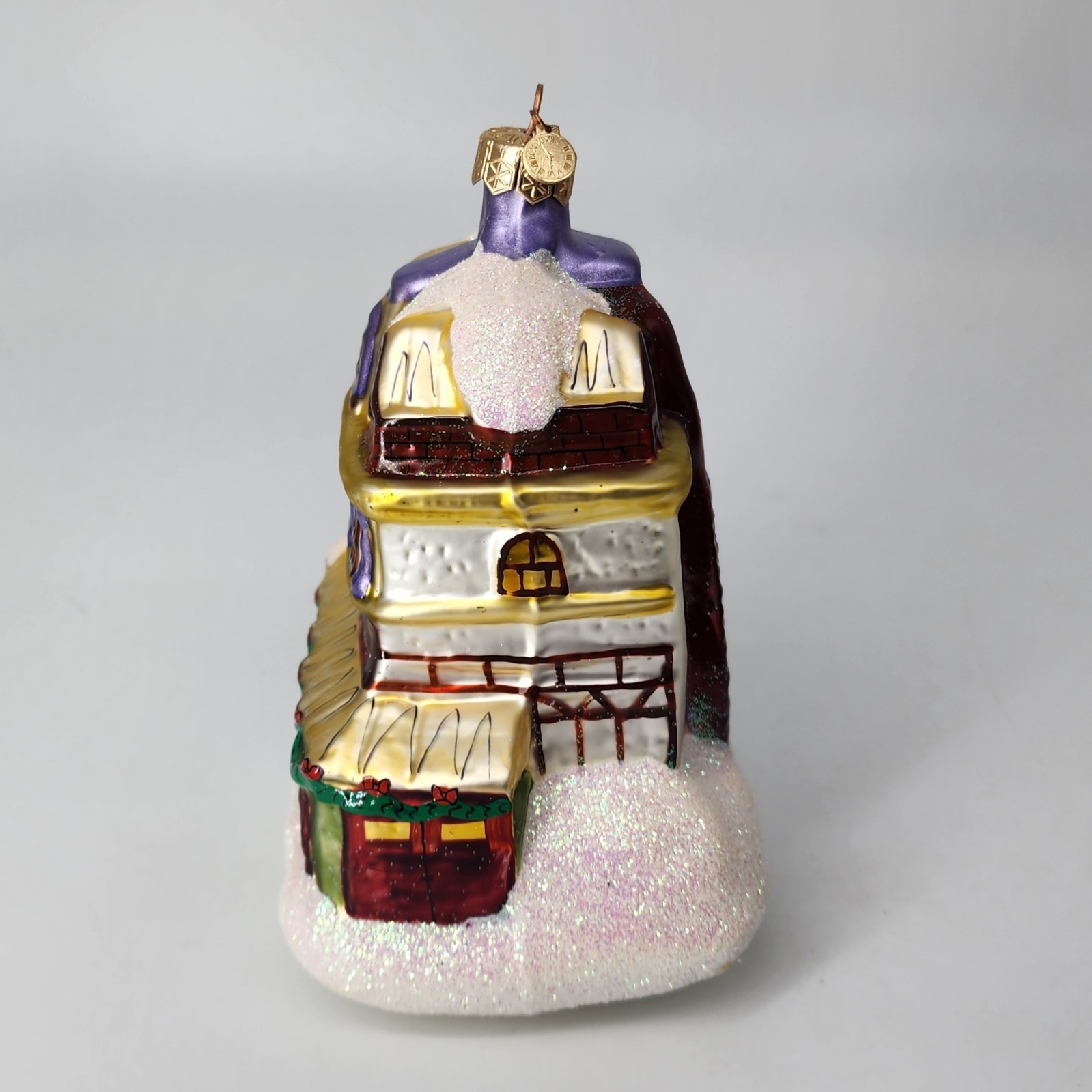Dept 56 Dickens Village Series Glass Christmas “ROYAL THEATRE” Ornament – RARE!