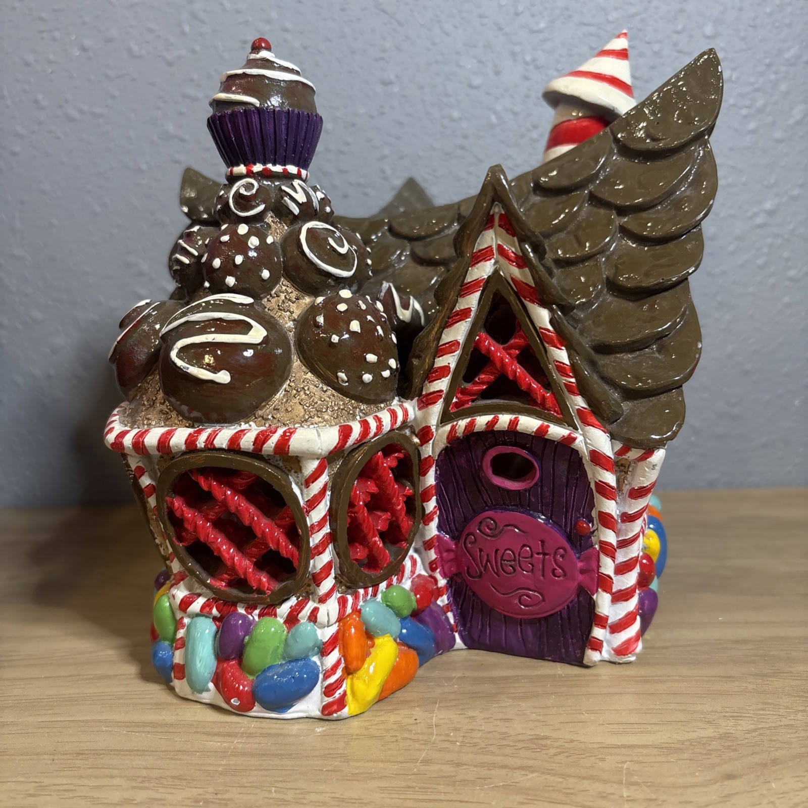 A Fairy Garden “Sweets” Candy Fairy House Decoration Garden Art