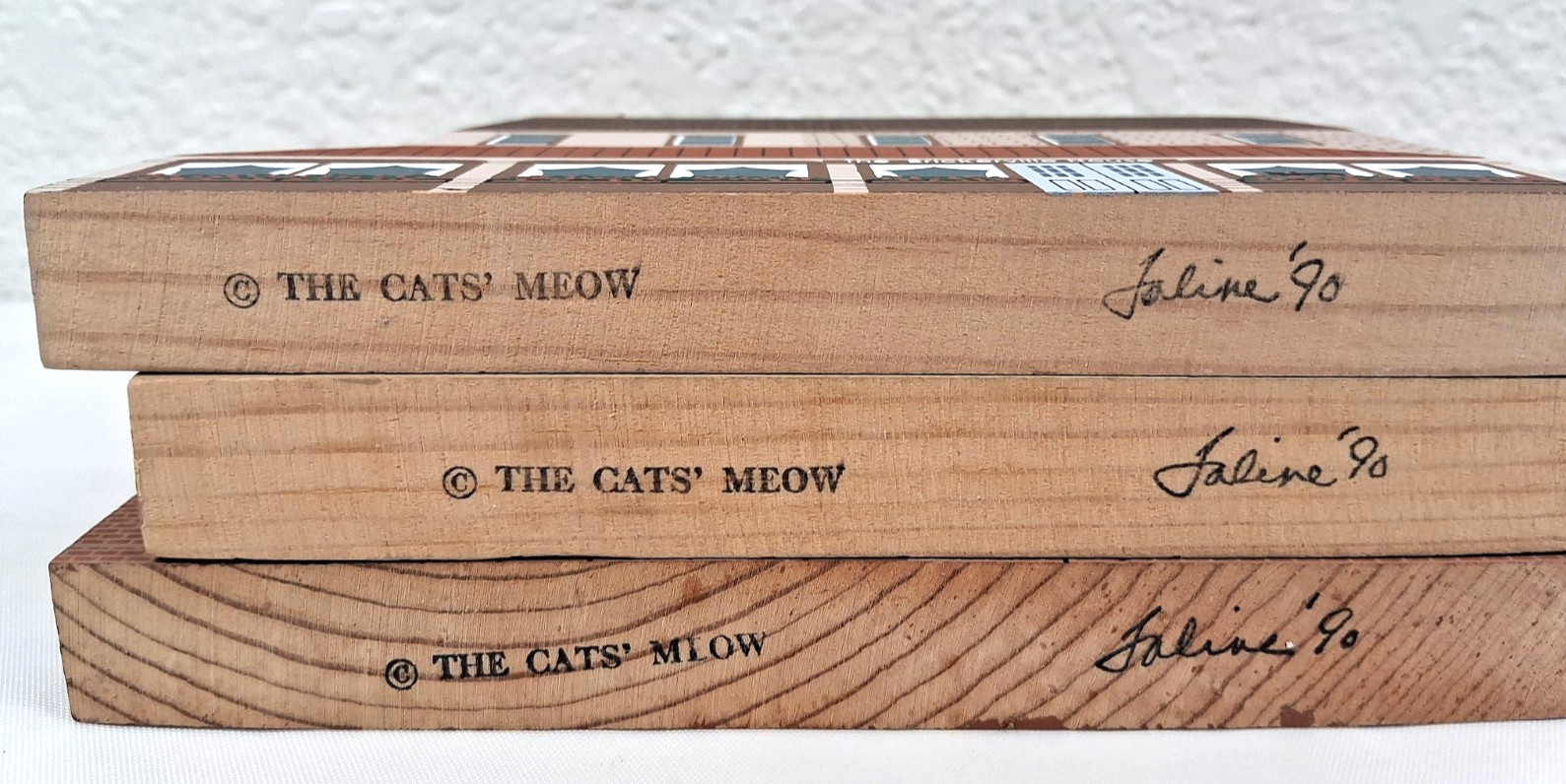 1989 & 1990 The Cat’s Meow Villages MIXED LOT OF 6