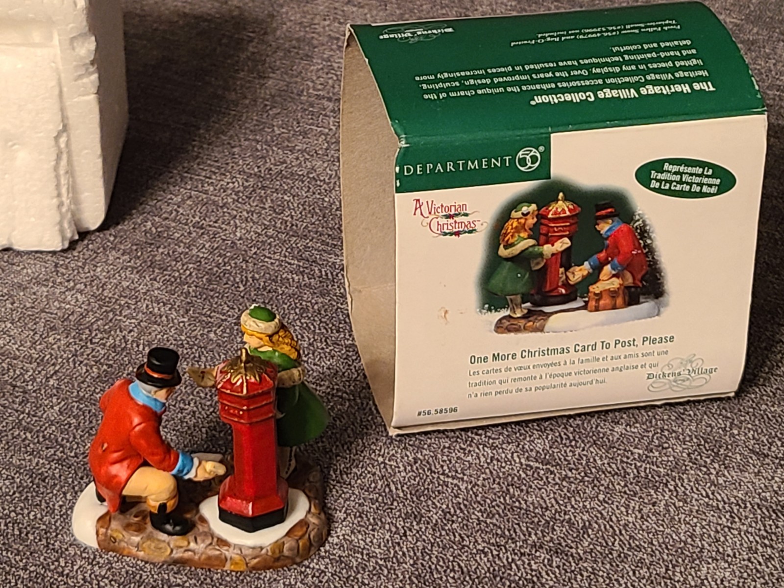 Dept. 56 One More Christmas Card to Post Dickens Village