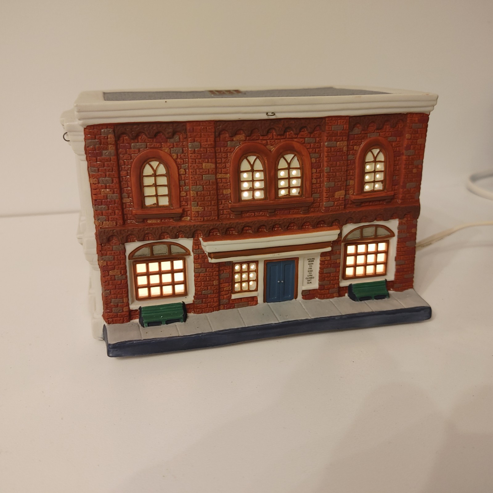 1995 Hawthorne Village “Welcome To Mayberry “Mayberry Post Office” w/light