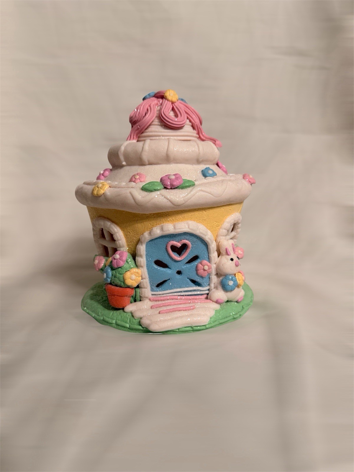 Valarie Parr Hill Easter Bunny House Cottage Heartwood Creek Spring Decor