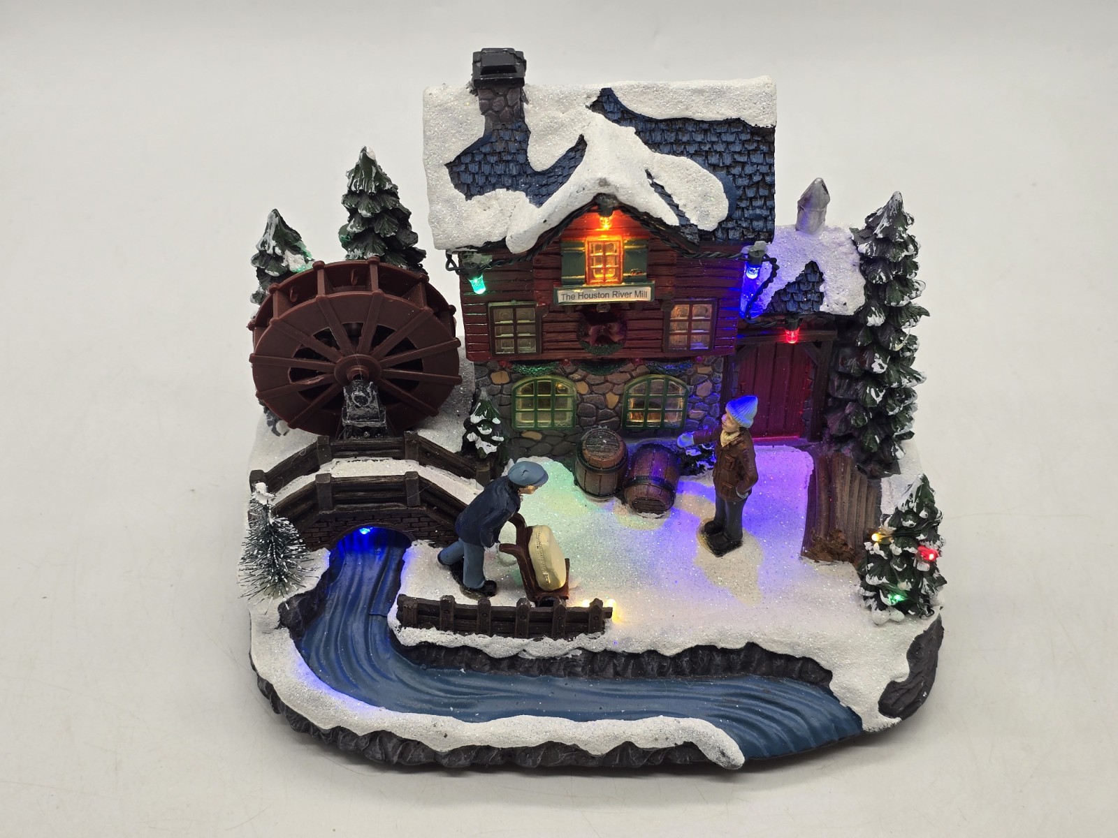 Carole Towne Collection 2021 The Houston River Mill Village Collectible LED