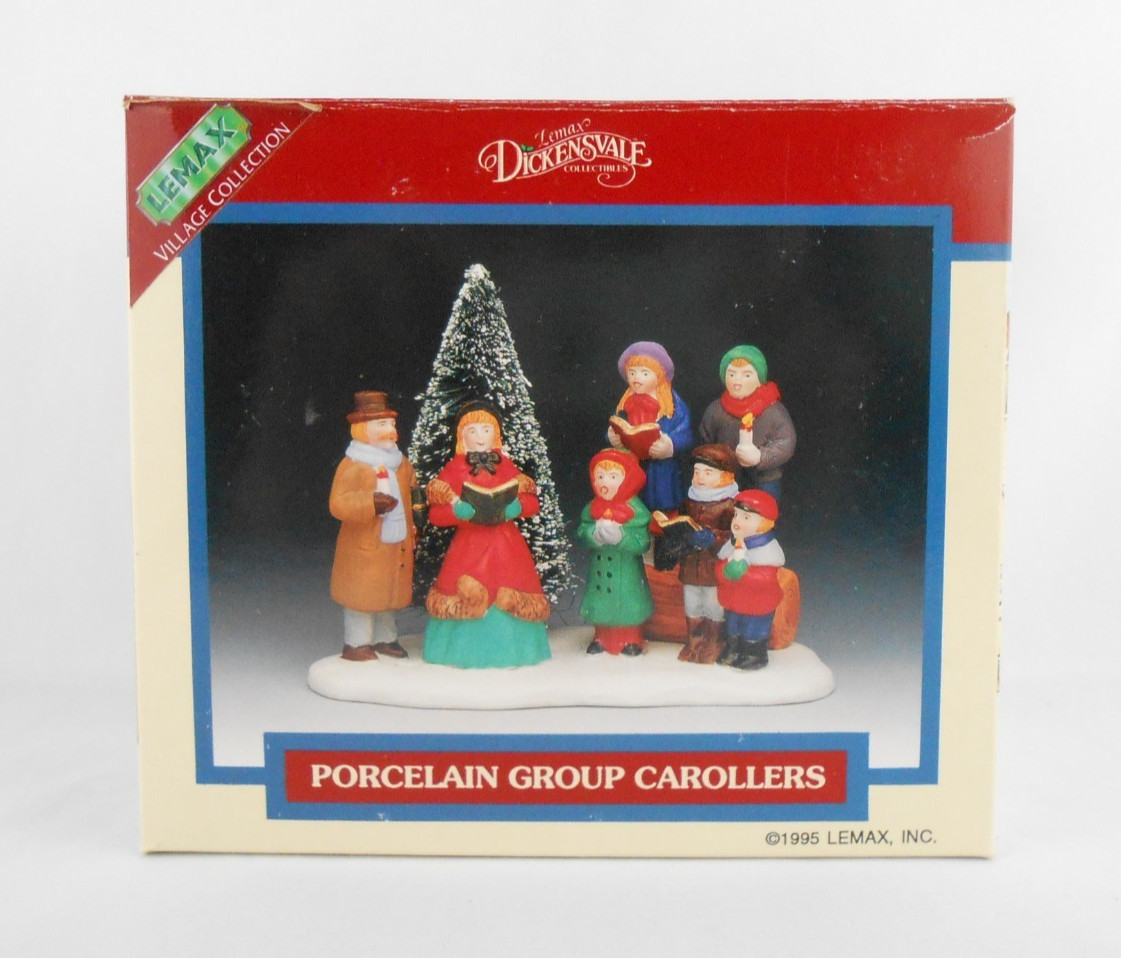 Lemax Dickensvale Holiday Collectibles Porcelain Group Carollers Item 53134