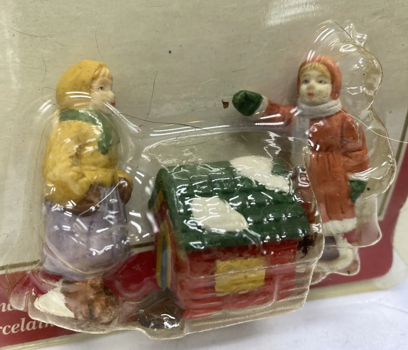 Dickens Collectables Christmas Village Accessory KIDS DOGHOUSE Dollhouse F26