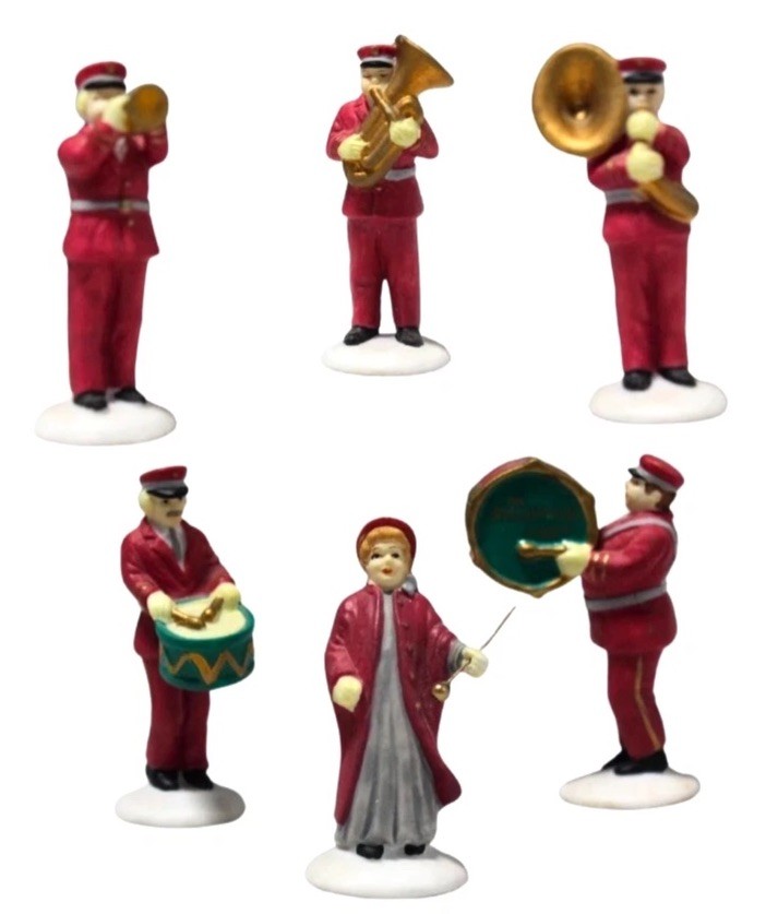 Department 56 VTG Heritage Village Accessories – Salvation Army Band #59854