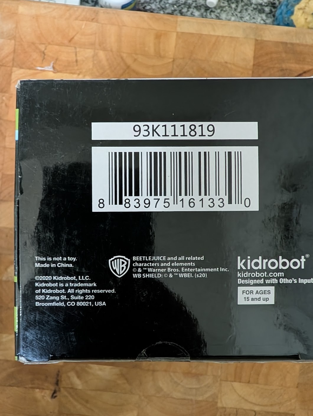 Kidrobot – Beetlejuice Bhunny 4 inch Vinyl Figure V20