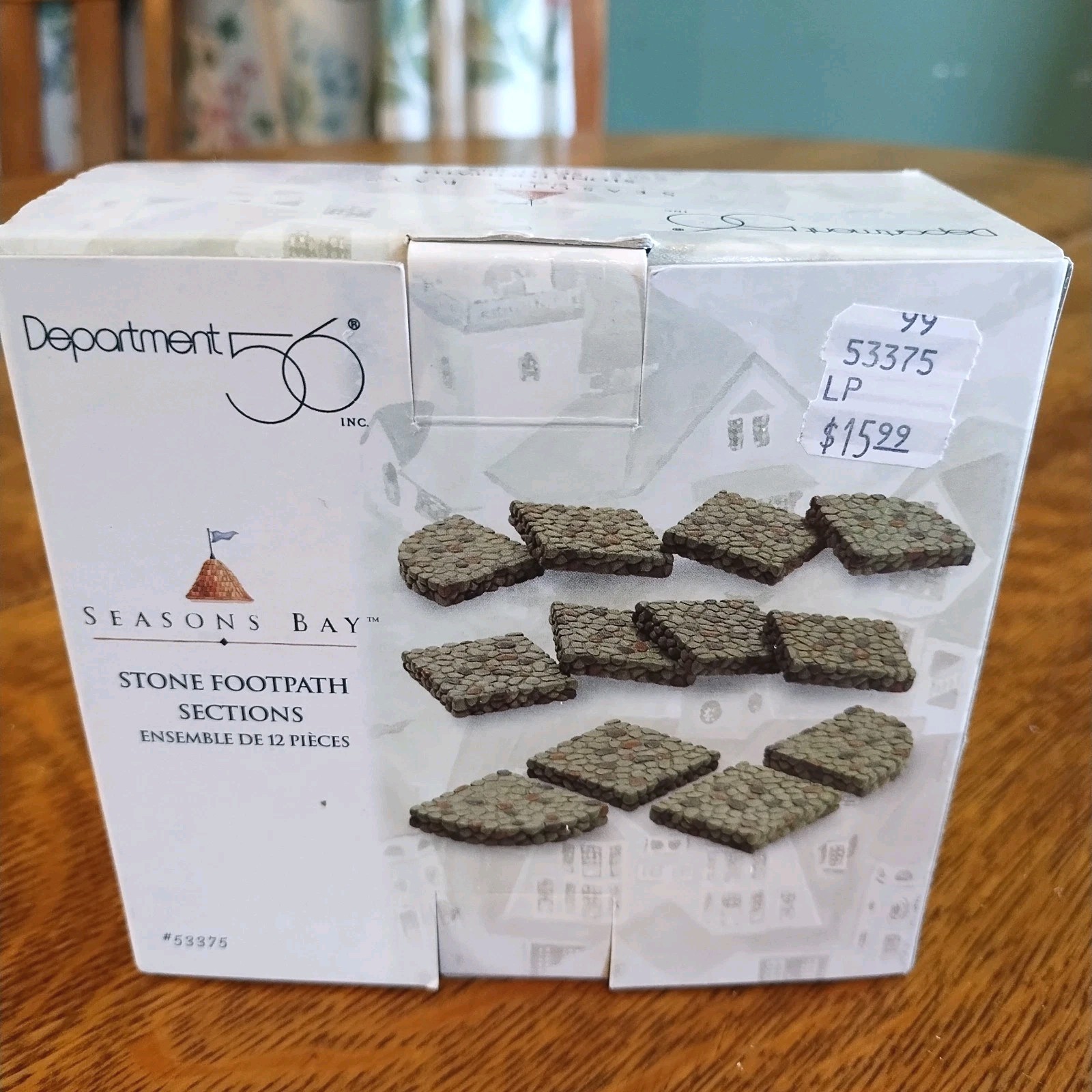 Department 56 Seasons Bay Stone Footpath Sections 53375 Read Dept