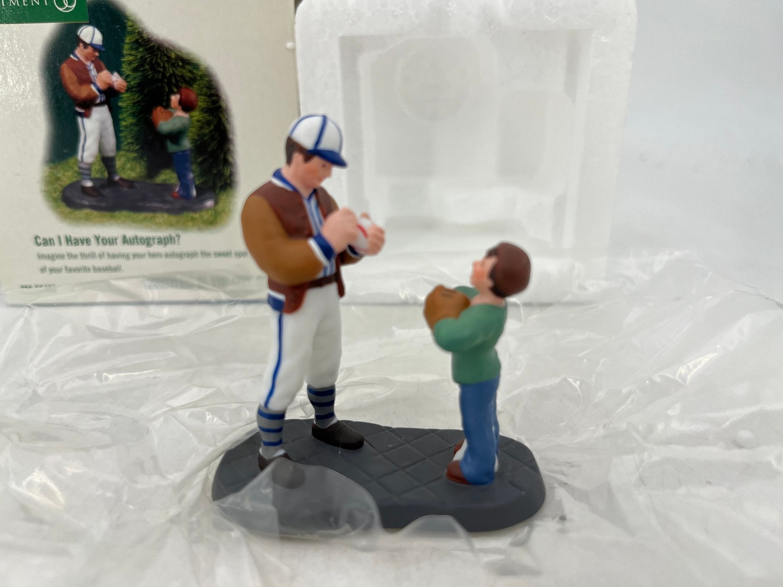 Department 56- Can I Have Your Autograph 2.5” baseball- #59405