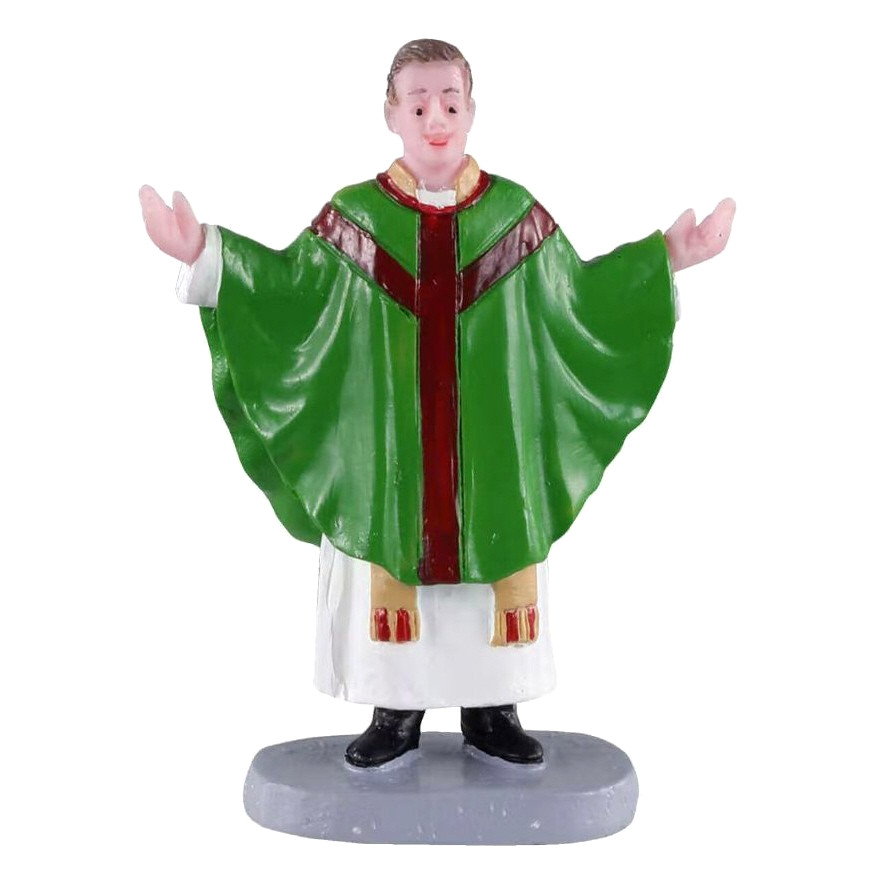 Lemax PARISH PRIEST # 02931 Christmas Caddington Village Figurine NEW