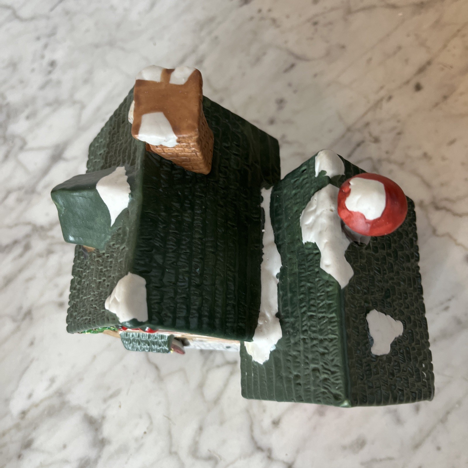 Dickens Keepsake Porcelain Lighted House Christmas Village Vintage Ace Hardware