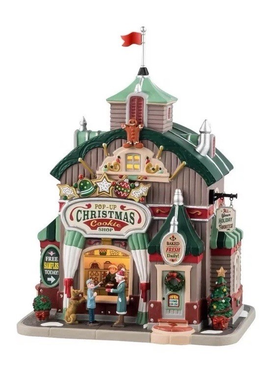Lemax Caddington Village Pop Up Christmas Cookie Shop 45248 NIB