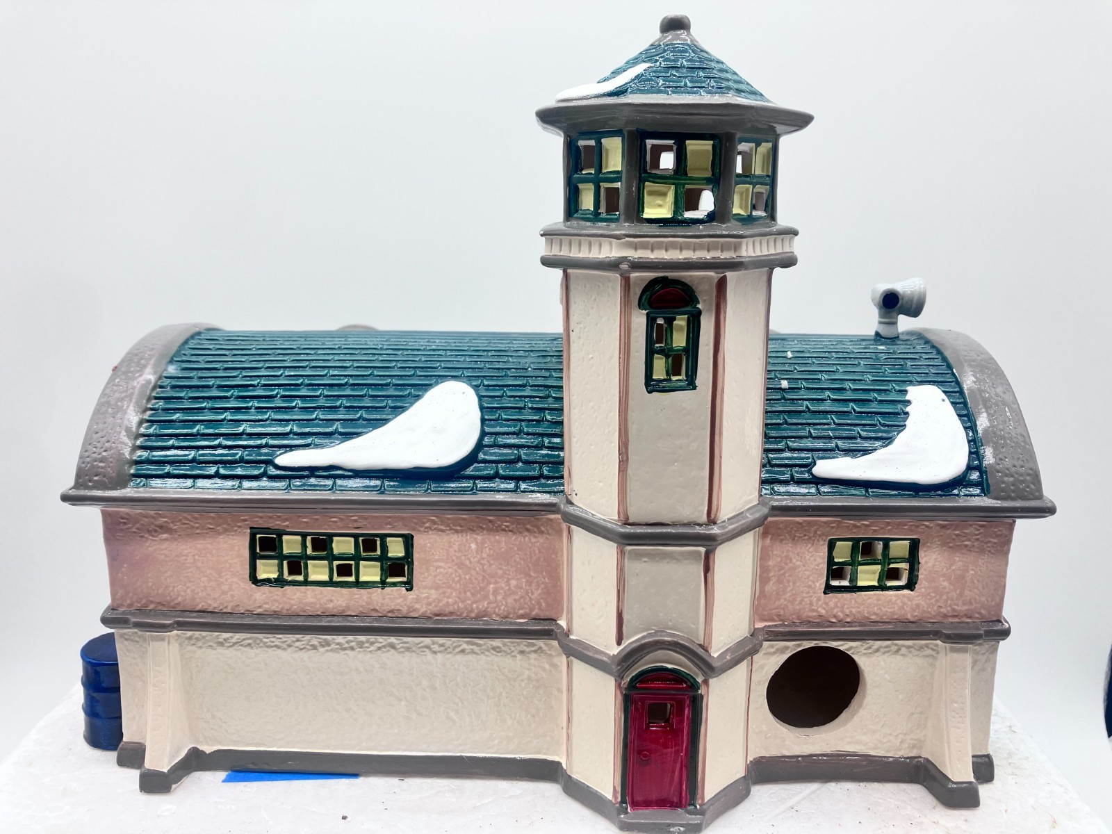Department 56 Vintage 1992 Original Snow Village Airport #5439-9