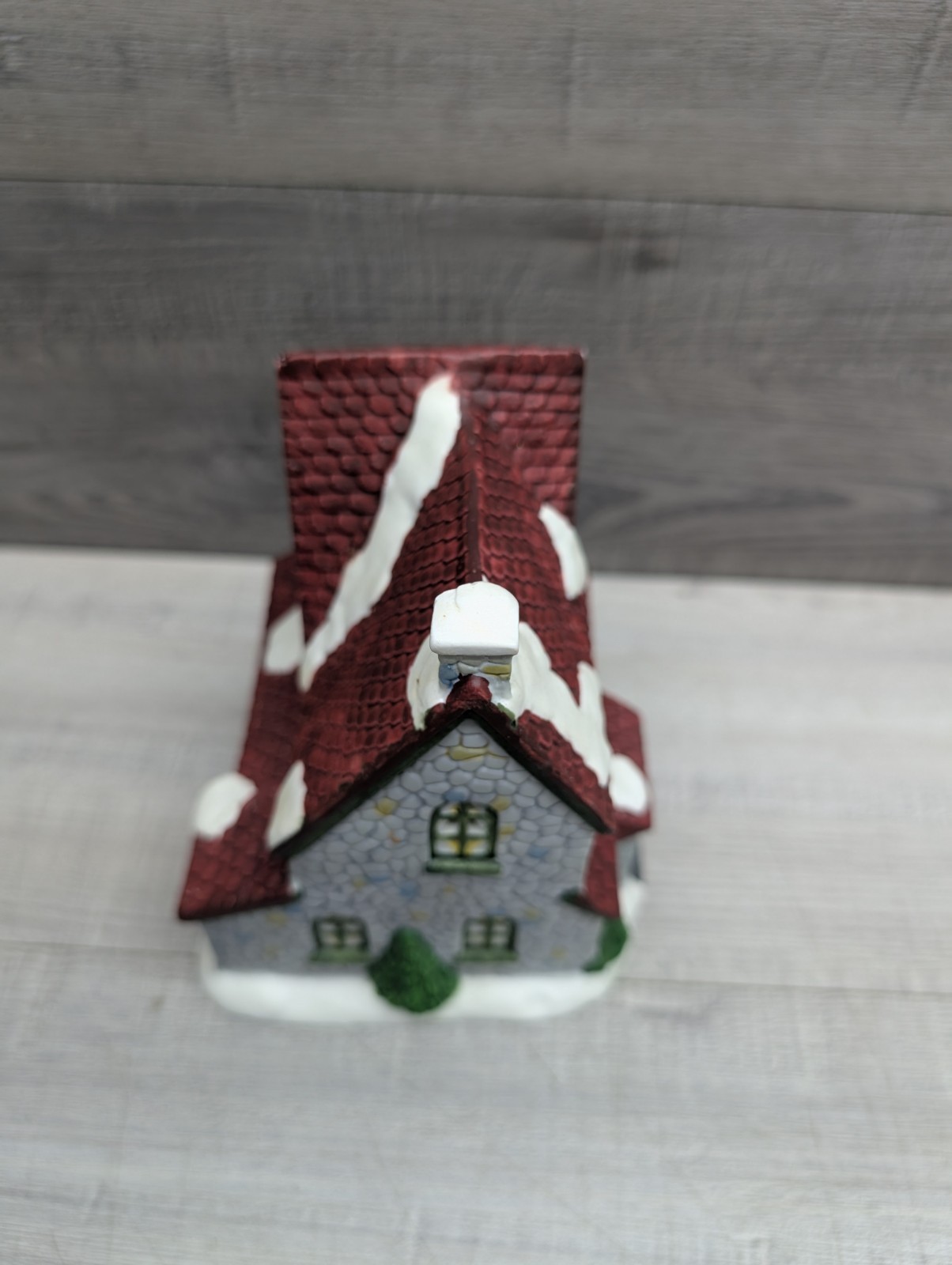 VTG Kmart Trim A House Holiday Home Memories. Two Story Stone House 1995