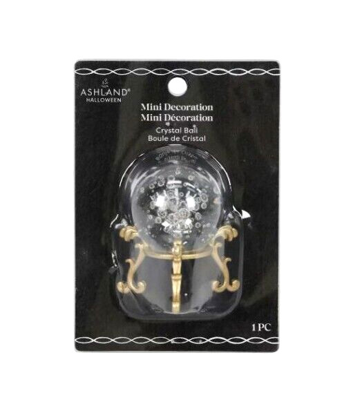 CRYSTAL BALL Halloween Decoration by Ashland NEW