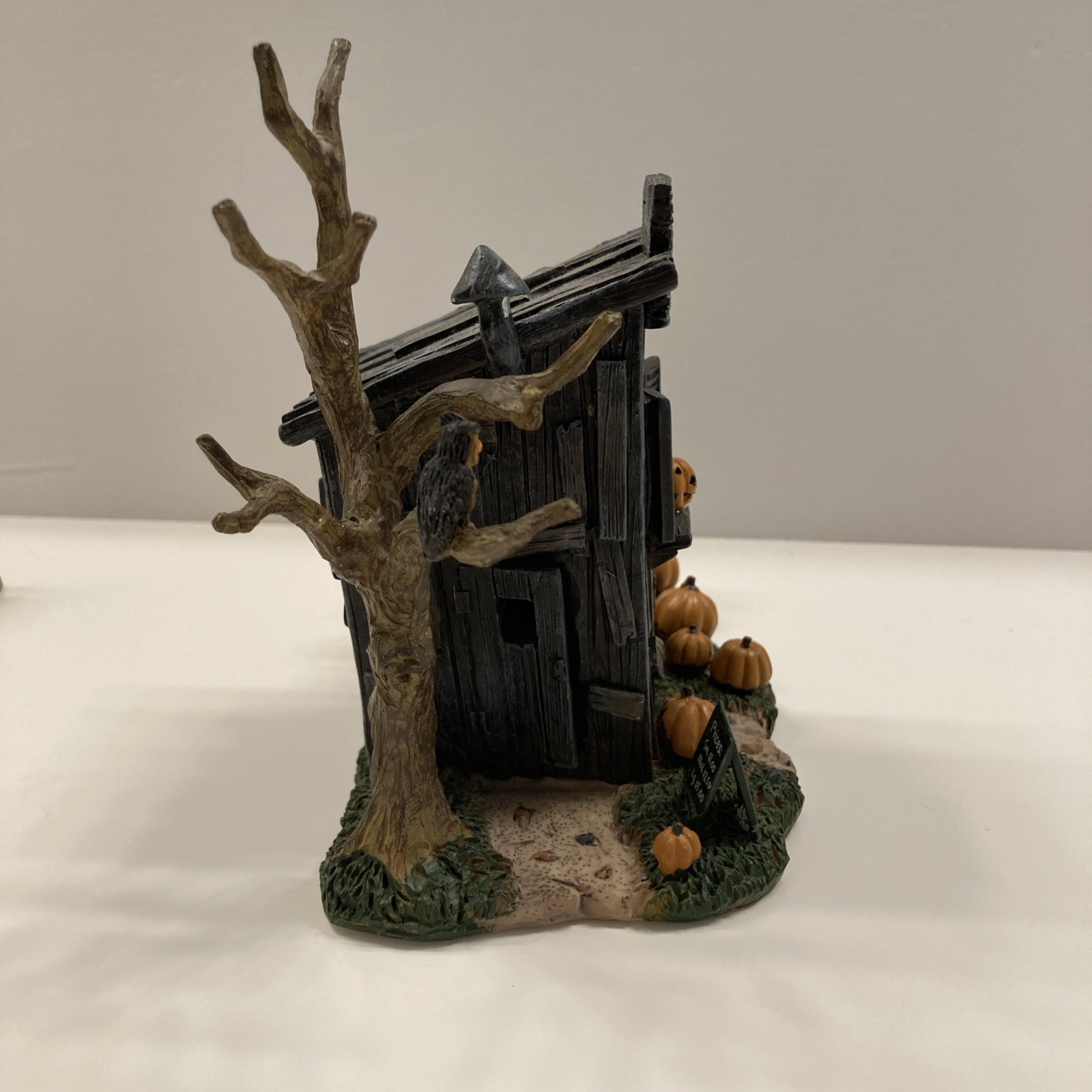 Retired LEMAX Spooky Town Halloween The Pumpkin Patch, With Extra Figures