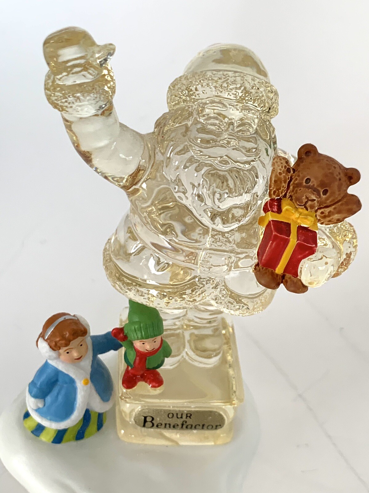Department 56 “KRINGLE STREET TOWN SANTA” ICE SCULPTURE #56869 North Pole Series