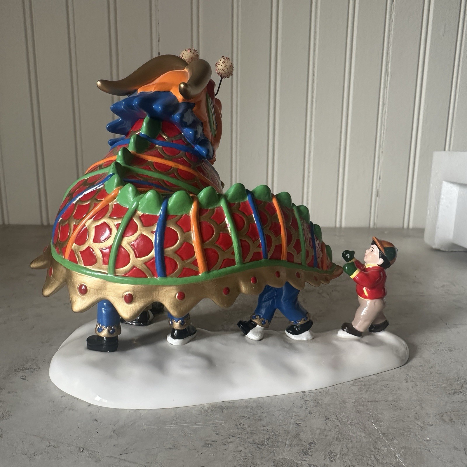 Dept 56 Snow Village The Dragon Parade EUC #55032 1999 Retired Chinese New Year