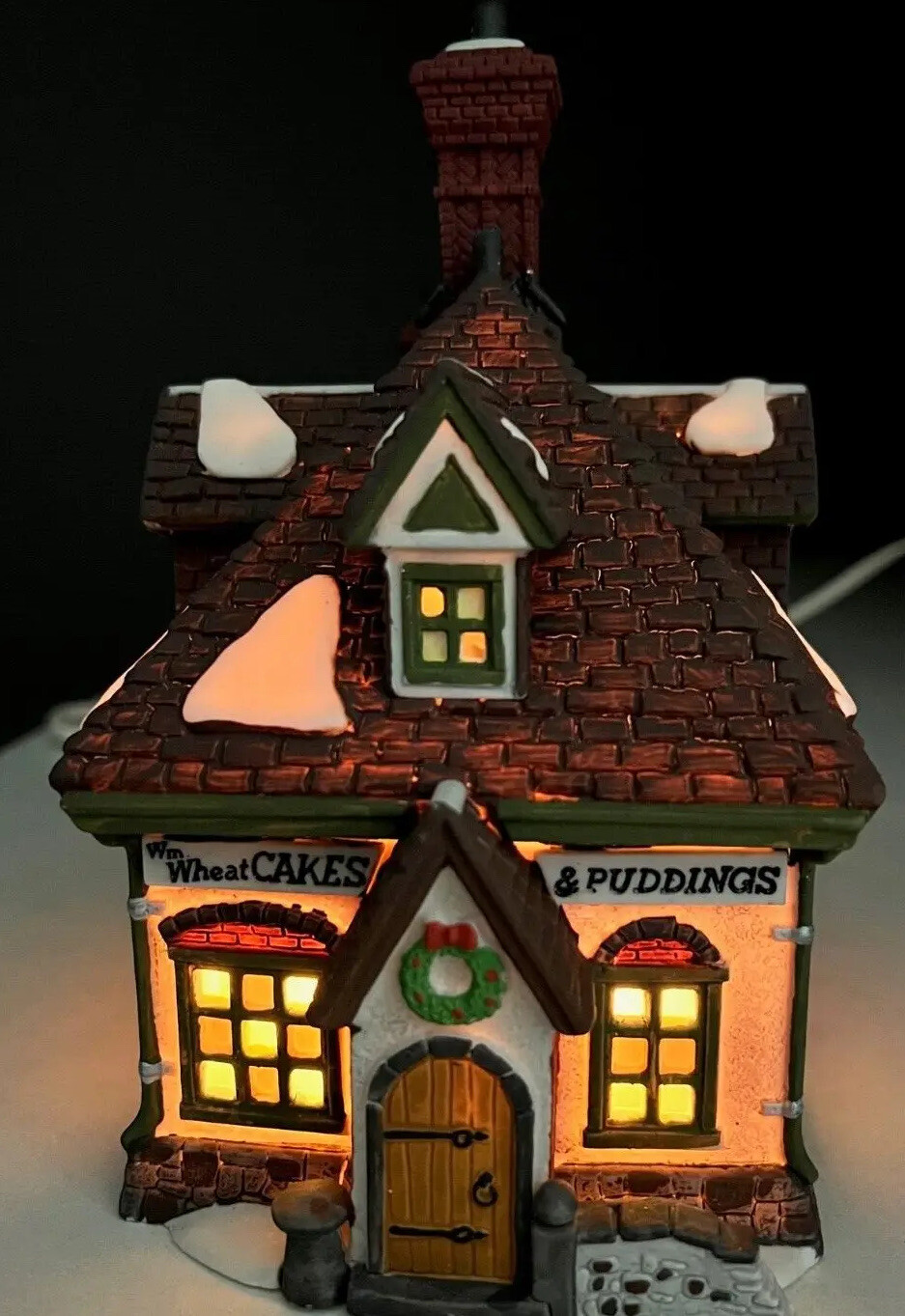 Department 56 Dickens Village Series W.M. Wheat Cakes & Puddings