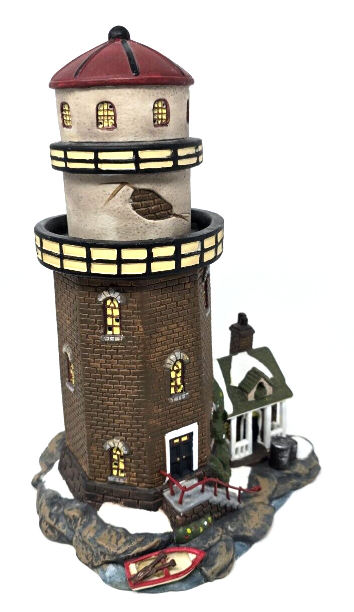 VTG 2000 Santa’s Workbench Collection Classic Series Standing Stones Lighthouse