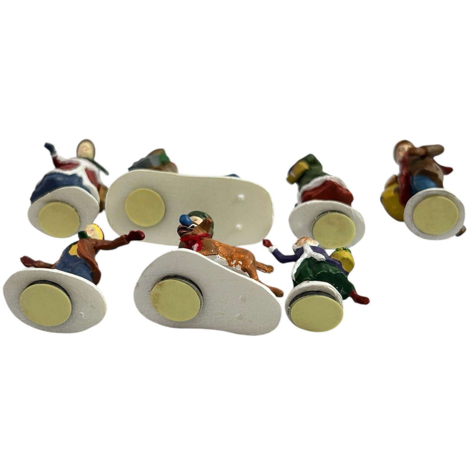 Department 56 All Around The Park Village Animated Accessory Set Complete Works