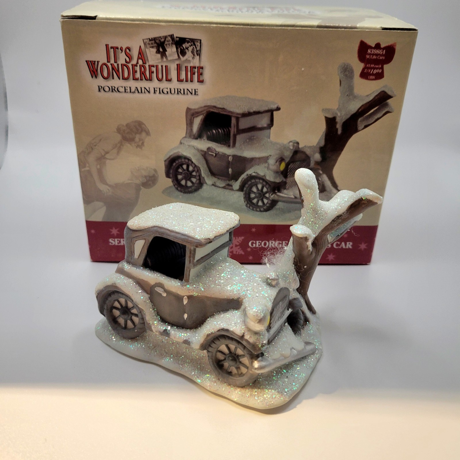Enesco It’s A Wonderful Life George Bailey Car