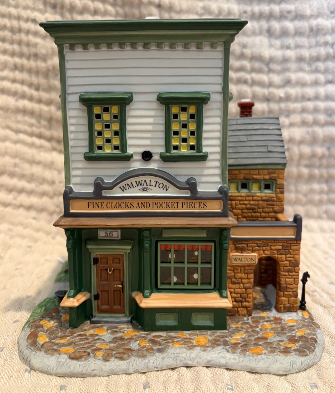Dept 56 New England Wm Walton Fine Clocks & Pocket Pieces #56628 New in Box!