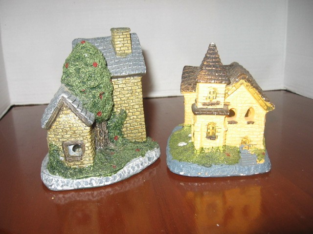 Lighted Cottage Charmers Orange Church and My Cottage