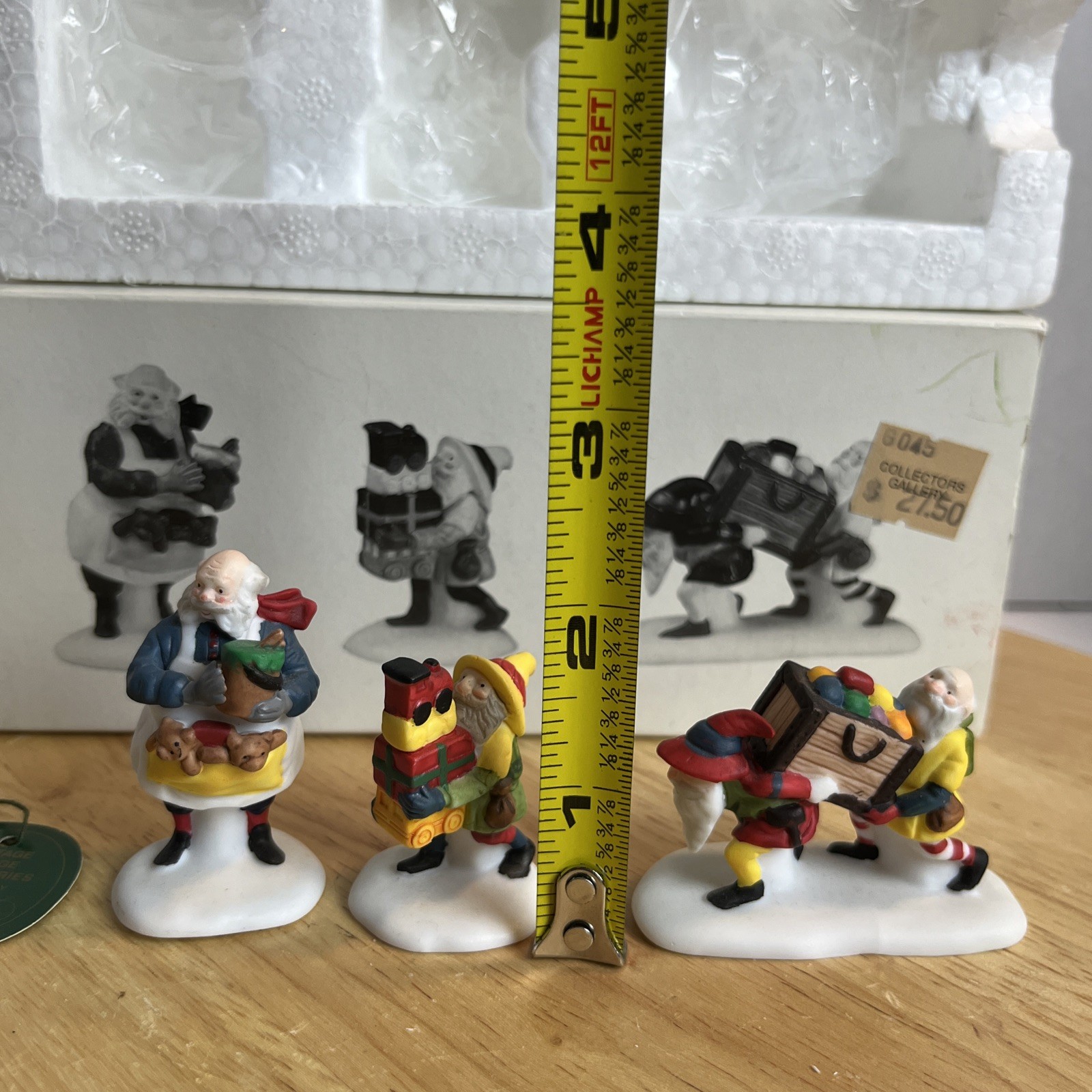 Vintage 1995 Dept 56 Toymaker Elves Set North Pole 5602-2 Retired NEW