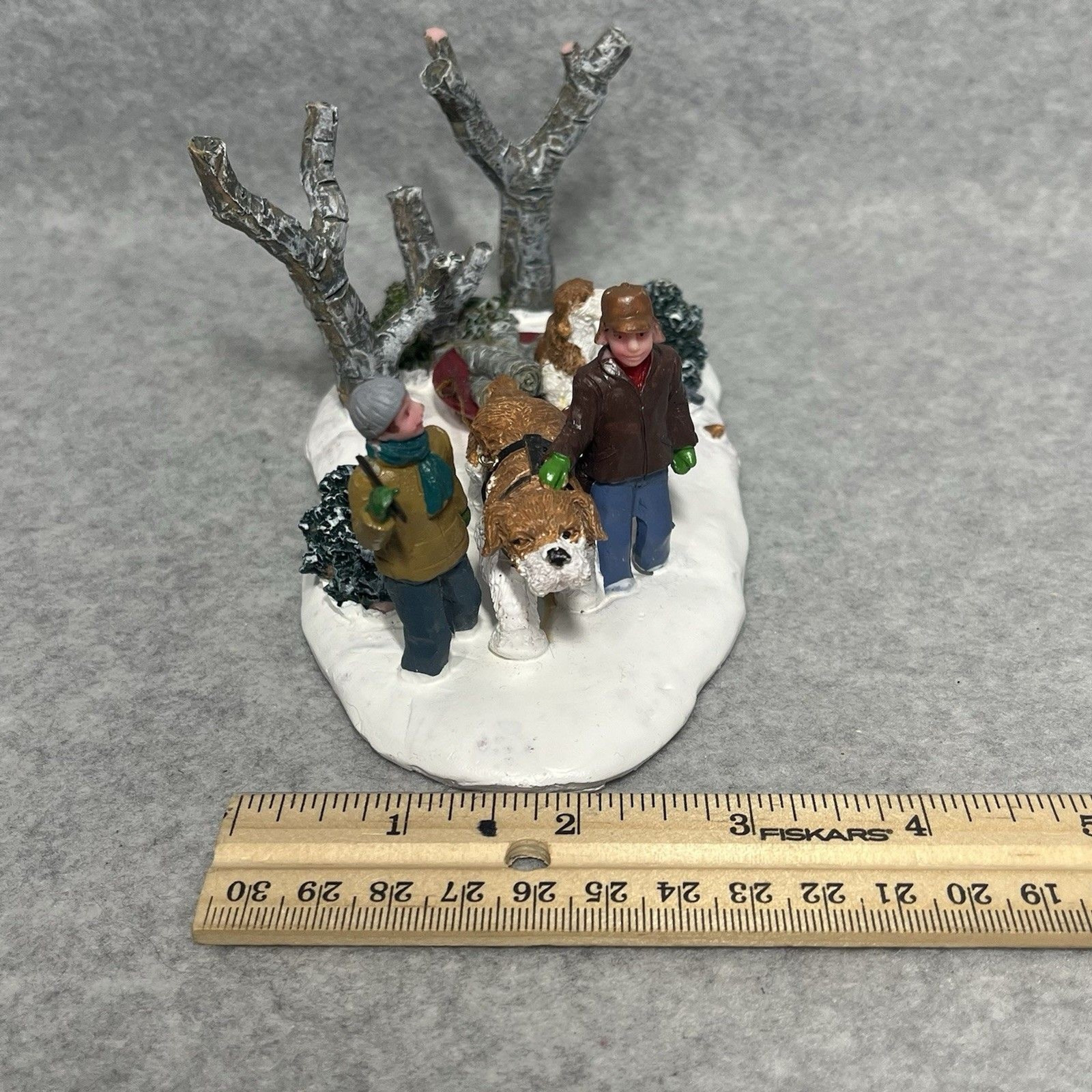 Lemax Christmas Village Mush Holidays Seasons 93761 Table Piece 2009 RETIRED