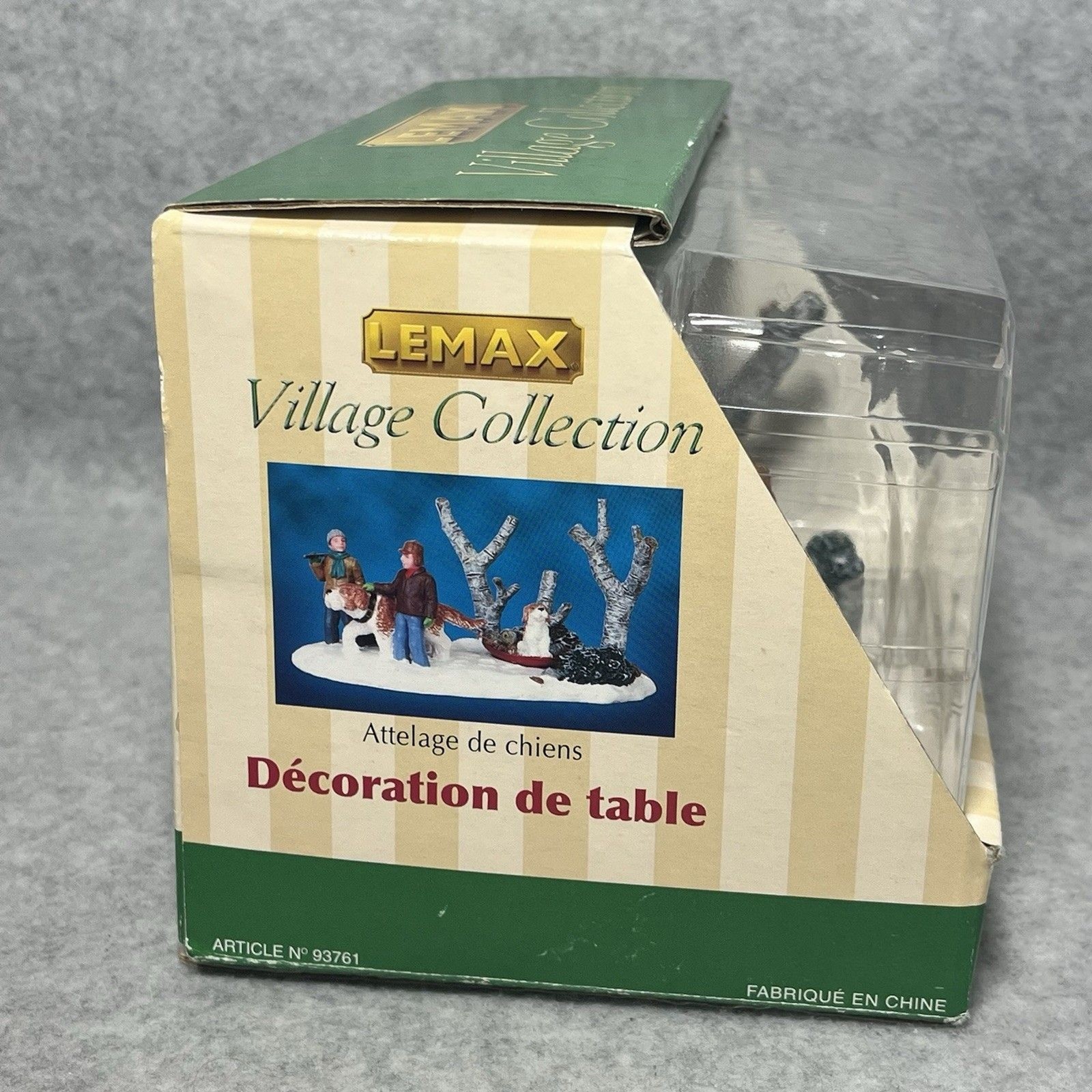 Lemax Christmas Village Mush Holidays Seasons 93761 Table Piece 2009 RETIRED