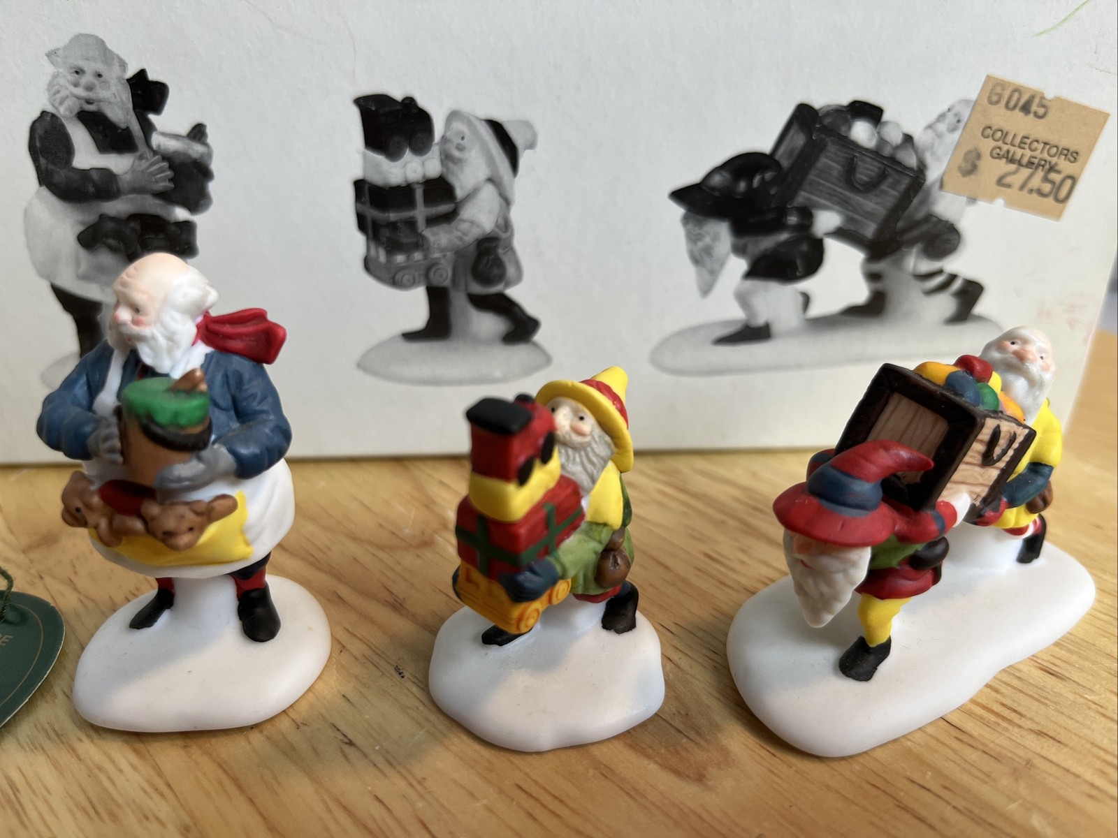 Vintage 1995 Dept 56 Toymaker Elves Set North Pole 5602-2 Retired NEW