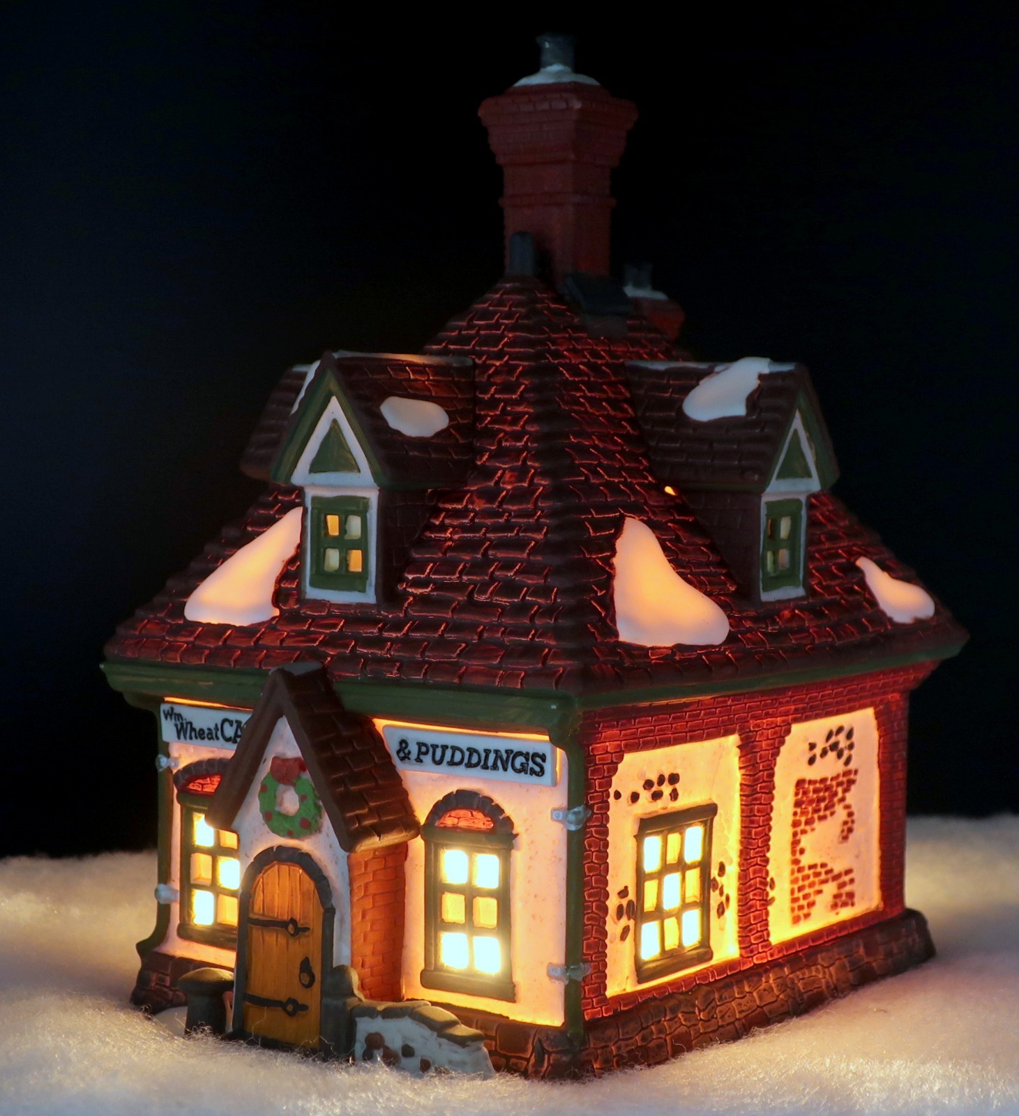 Dept. 56 Heritage Village “W.M. Wheat Cakes & Puddings” – Dickens’ Series 58087