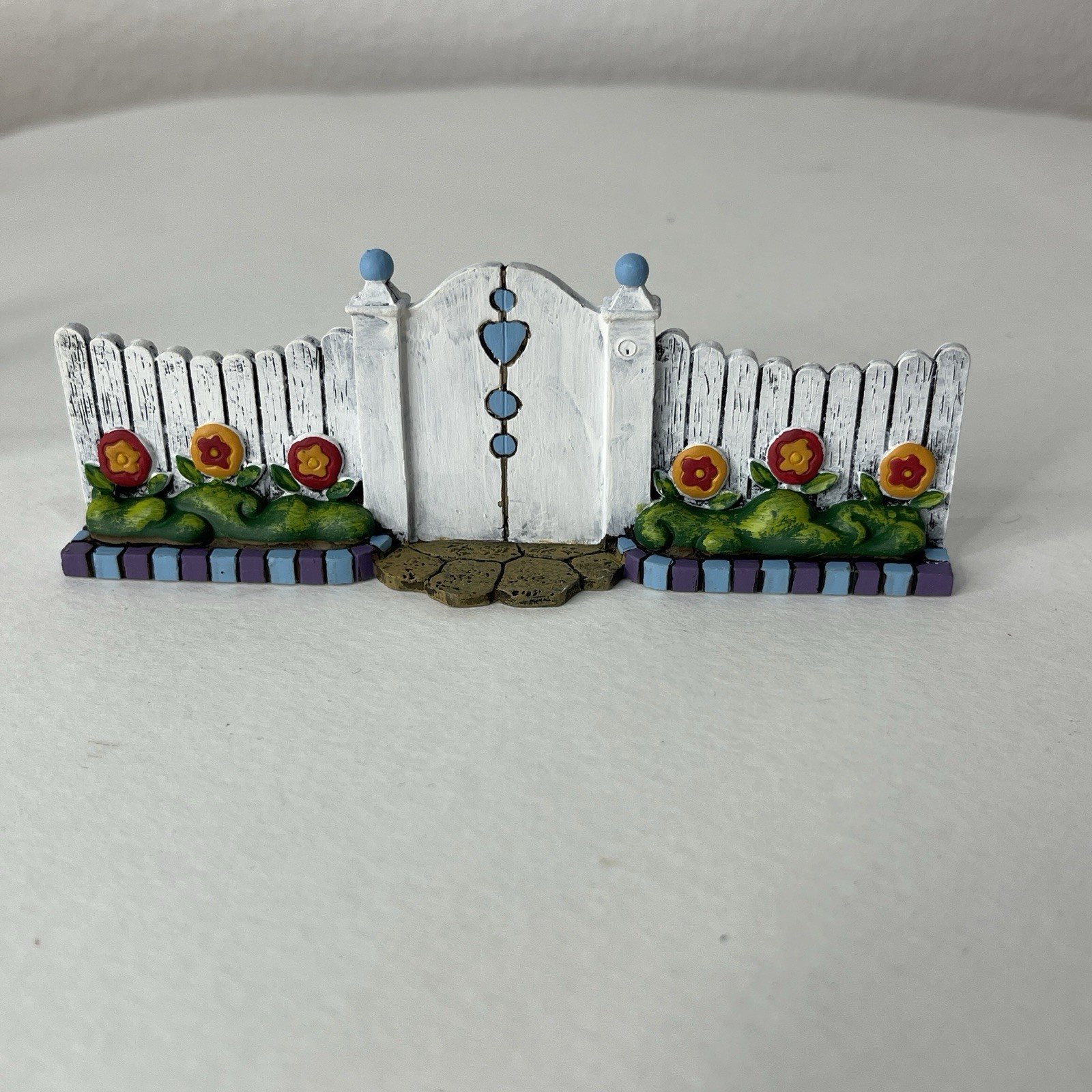 Dept. 56 Jim Shore #4021341 Heartwood Creek Picket Gate and Fence Set of 3 NOS