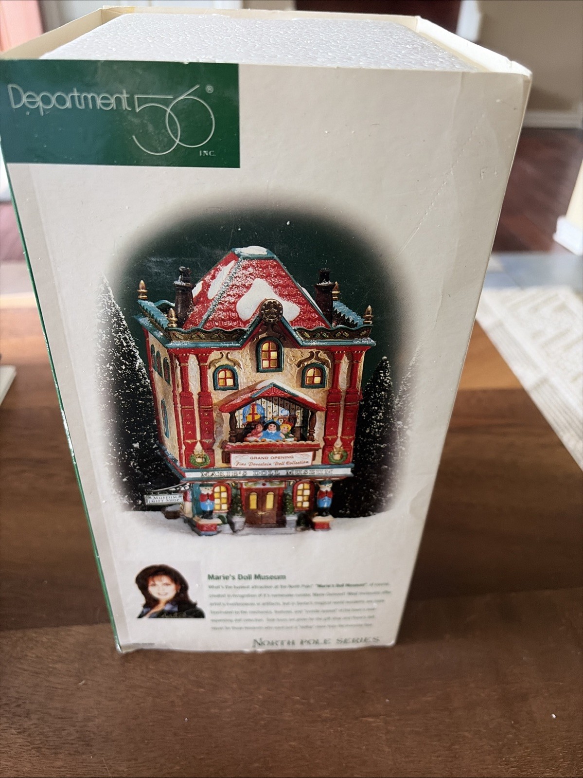 Dept 56 North Pole Series Marie’s Doll Museum Retired 1995 Perfect Condition !
