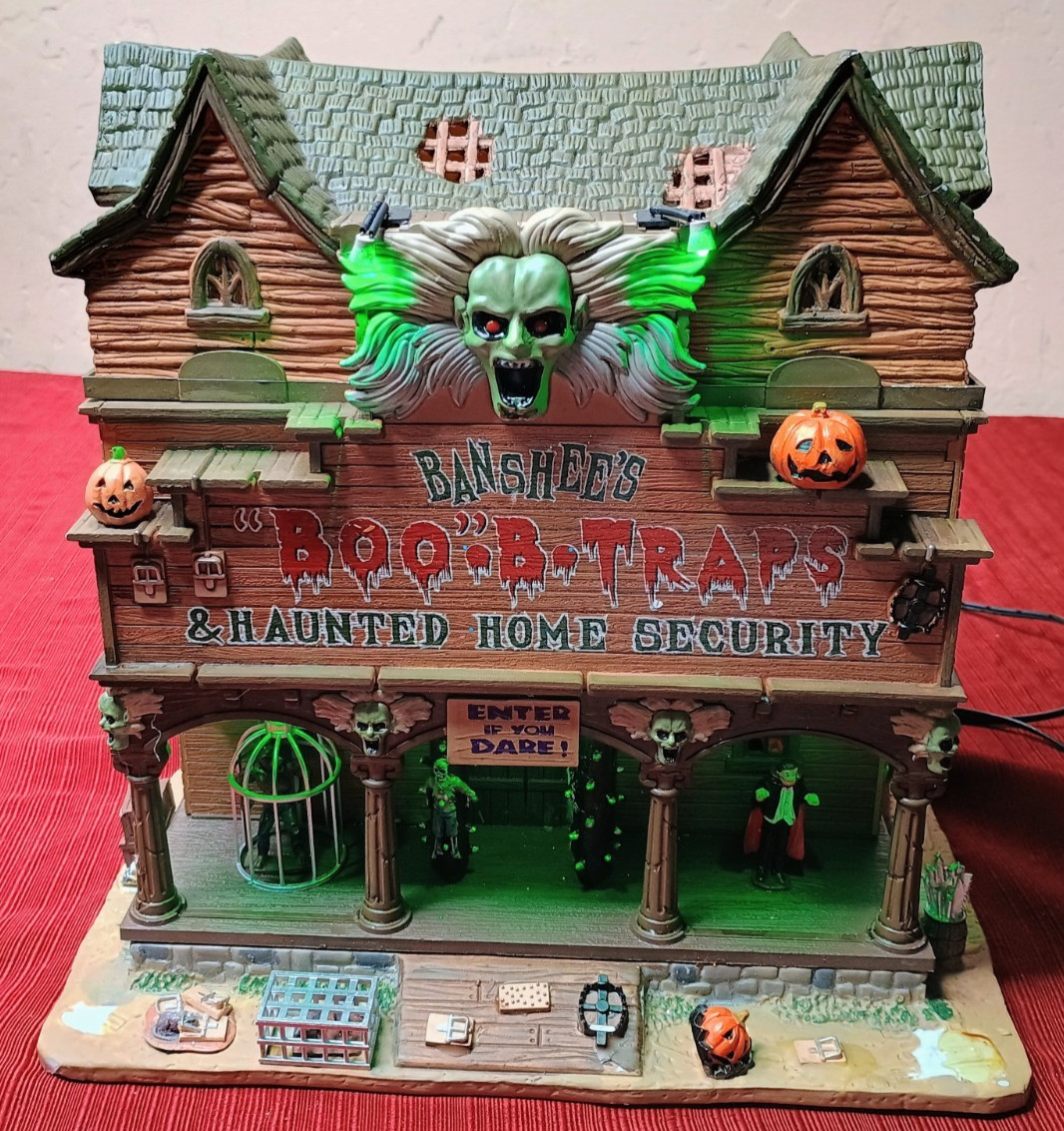 LEMAX 2015 Spooky Town Banshee’s Boo-B-Traps Halloween ,Haunted , Sounds Motion