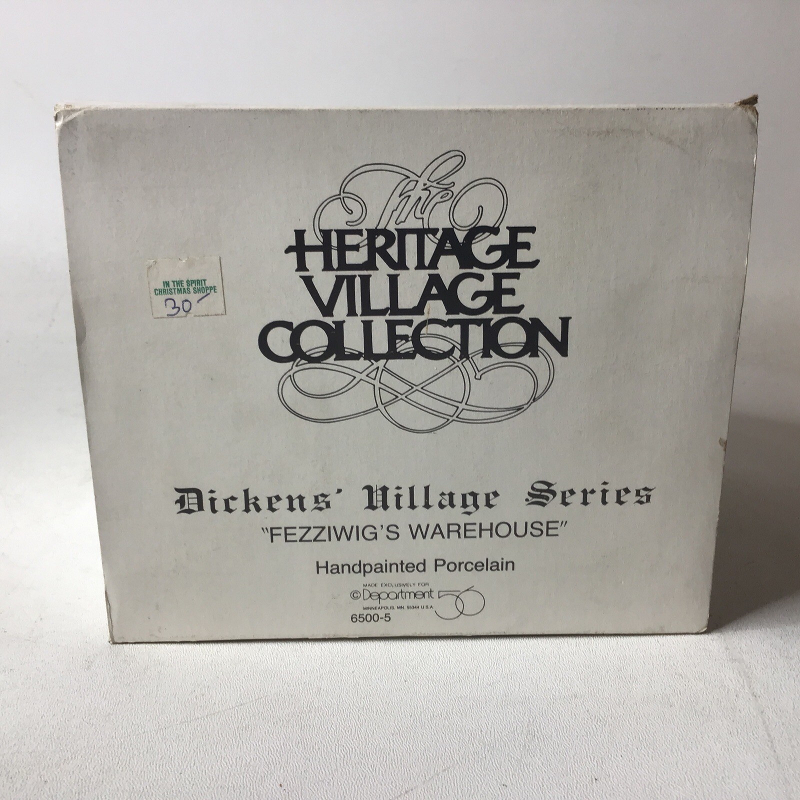 Dept 56 Dickens Village Series Fezziwig’s Warehouse A Christmas Carol