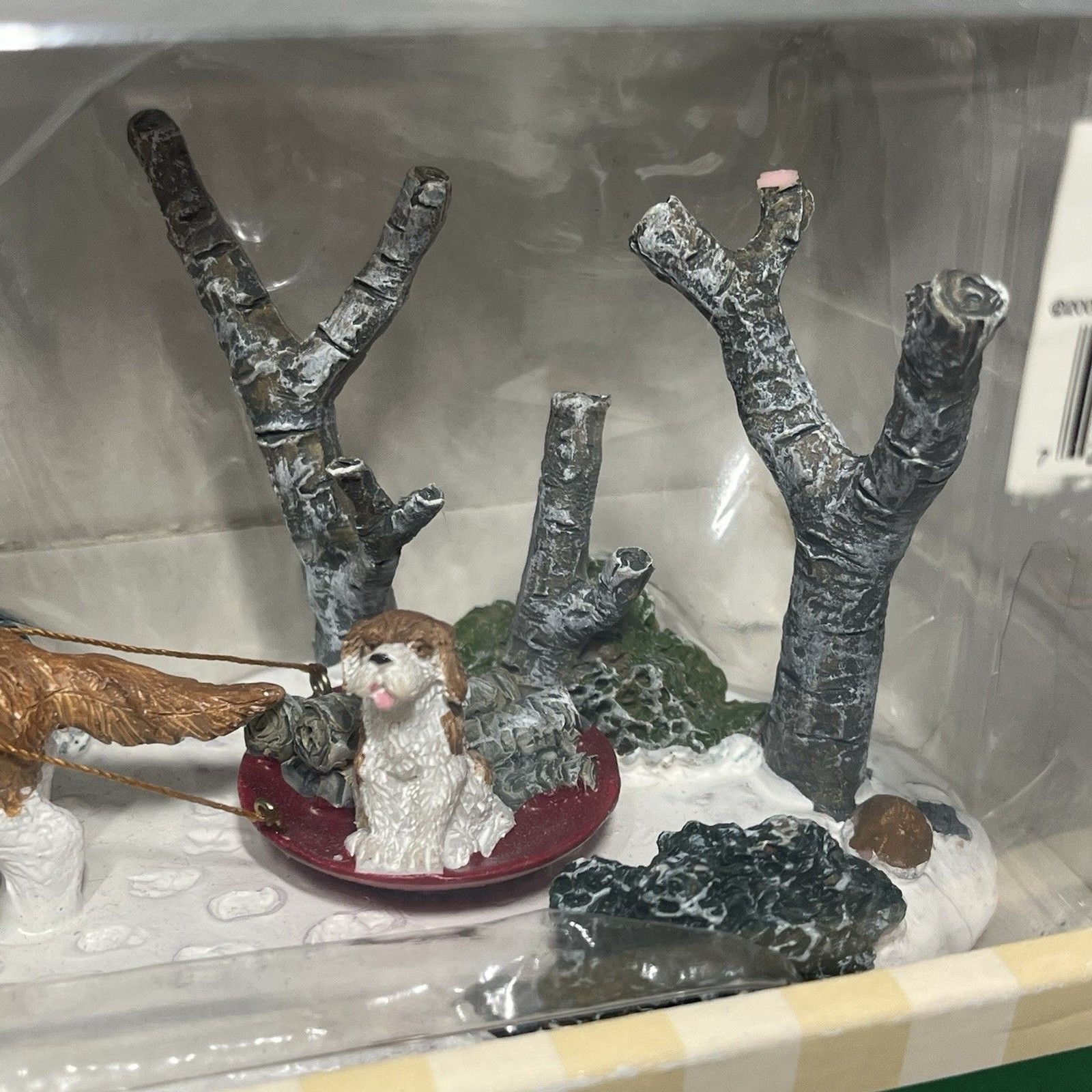 Lemax Christmas Village Mush Holidays Seasons 93761 Table Piece 2009 RETIRED