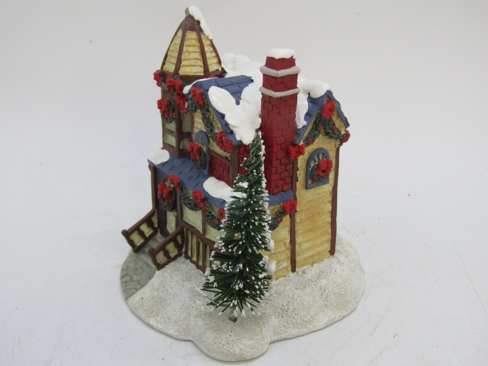 Vintage 1994 Crystal Falls Village “Elf Dormitory”. Ceramic Building/Box.