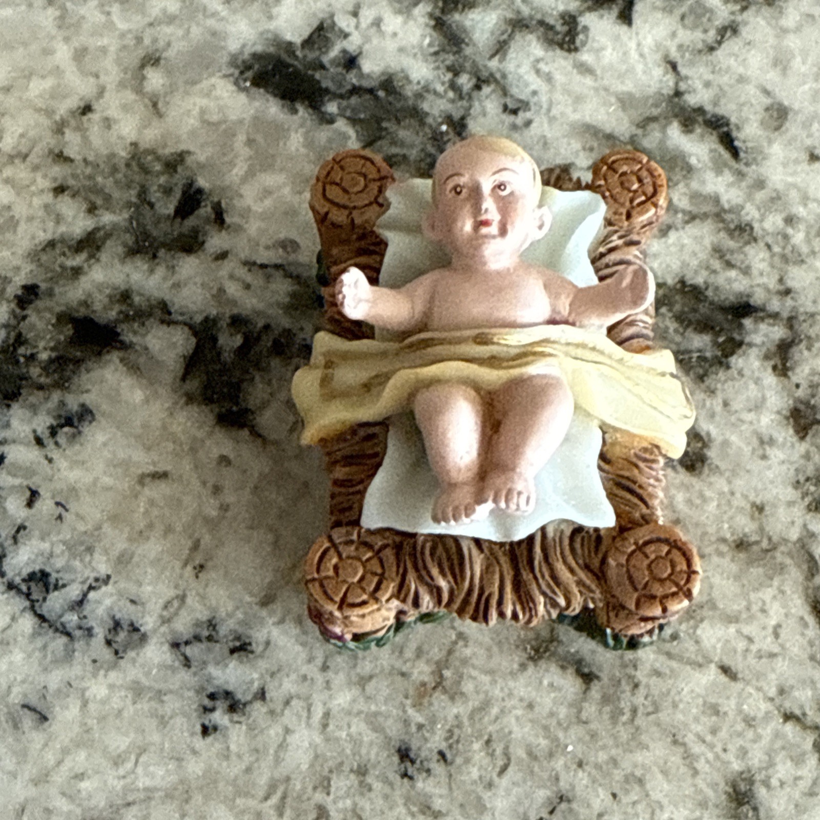 Vintage Thomas Kinkade Nativity Hawthorne Village Holy Family Jesus Numbered