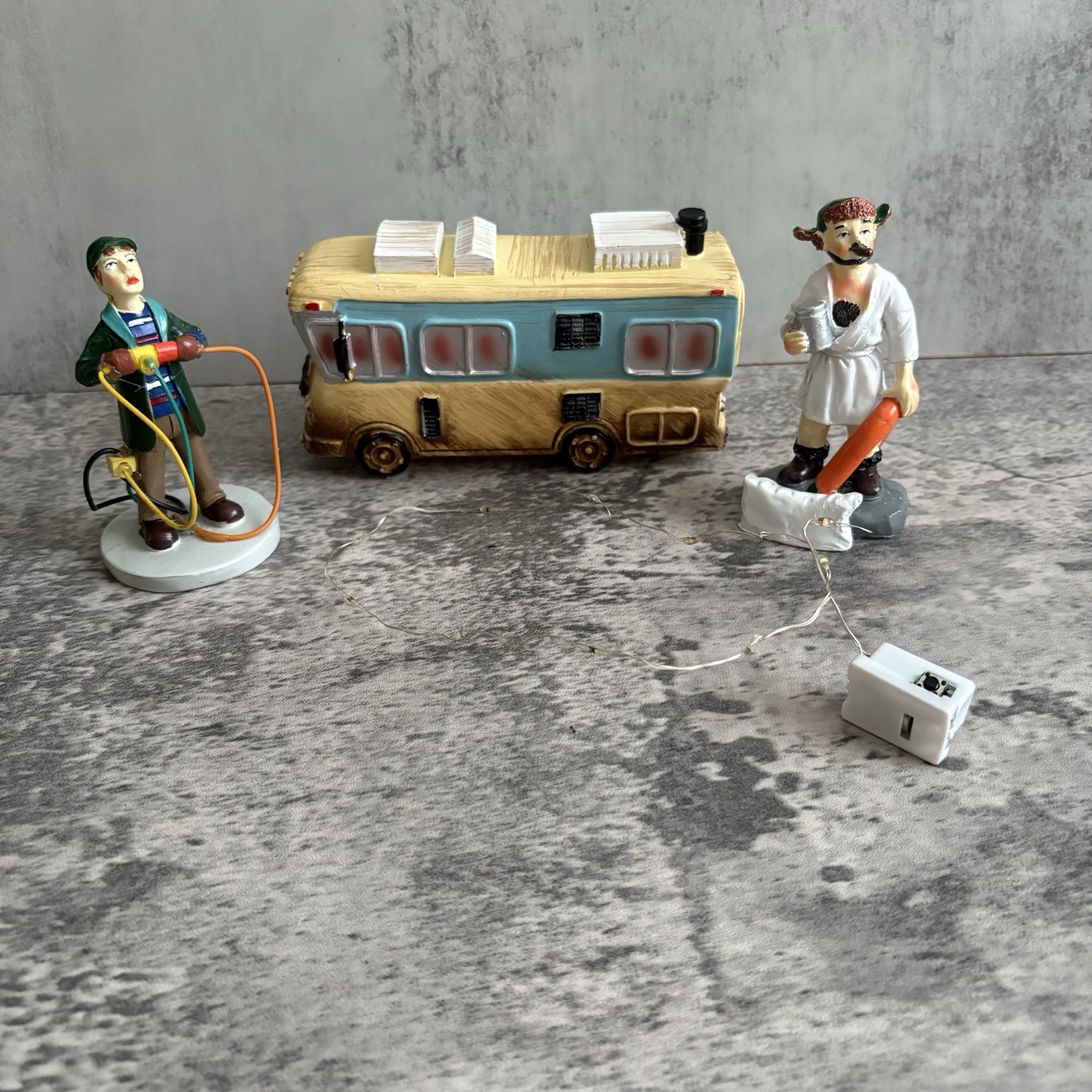 National Lampoons Christmas Vacation Resin Decorations Eddies RV Clark Griswold